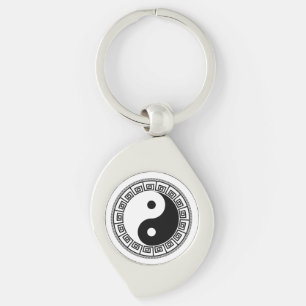 The Balance: Ba Gua, eight trigrams  yin yang TCM  Key Ring