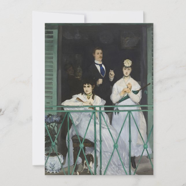 The Balcony | Édouard Manet (Front)