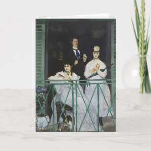 The Balcony   Édouard Manet Card