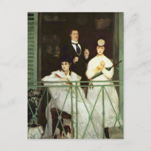 The Balcony - Edouard Manet Postcard