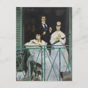 The Balcony Édouard Manet Postcard