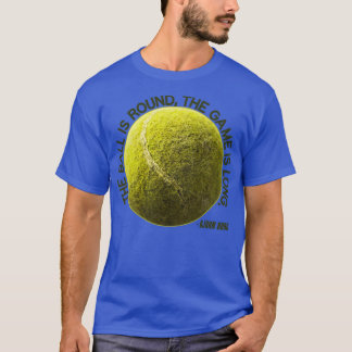 The Ball is Round the Game is Long Bjorn Borg T-Shirt