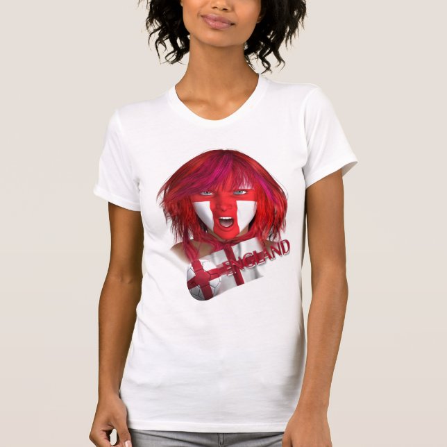 The Ball, the Girl and the Flag. T-Shirt (Front)