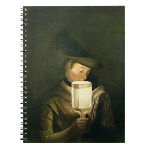 The Ballad Singer, c.1764 (oil on canvas) Spiral Notebook