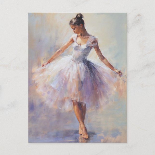 The Ballerina Postcard (Front)