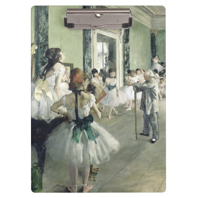 The Ballet Class Edgar Degas     Clipboard (Front)
