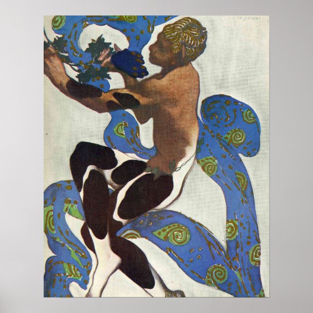 The Ballet Dancer Afternoon of a Fawn Poster (Front)