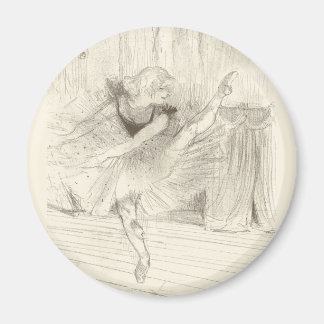 The Ballet Dancer, Toulouse-Lautrec Magnet