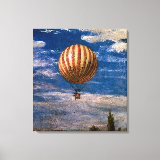 The Balloon, 1878 Canvas Print (Front)