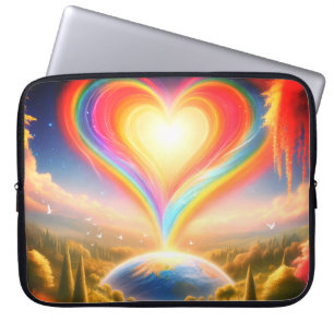 The Balloon of Love All Over Earth Electronics Bag