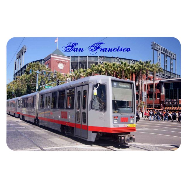 The ballpark in San Francisco Magnet (Horizontal)