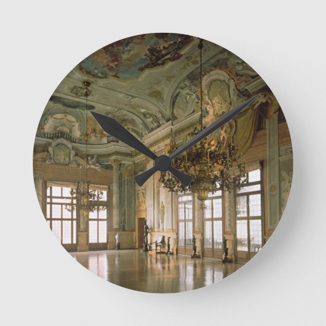The Ballroom (photo) Round Clock (Front)