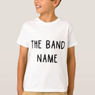 The band name T-Shirt