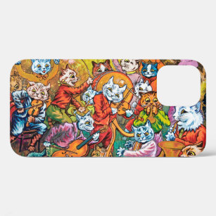 The Band Plays, Louis Wain iPhone 12 Case