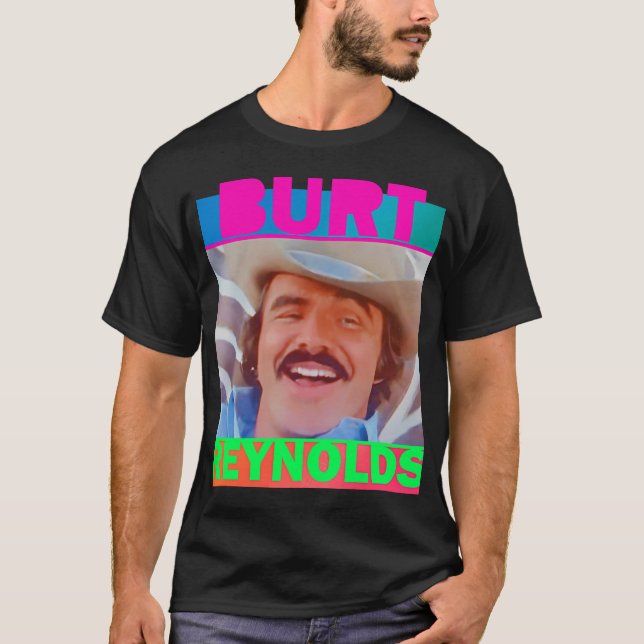 The Bandit - Burt Reynolds T-Shirt (Front)