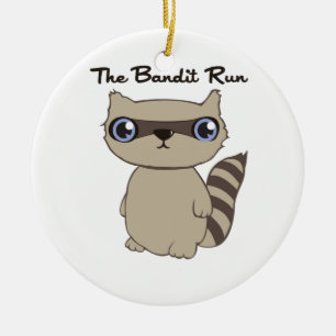 The Bandit Run Ceramic Tree Decoration
