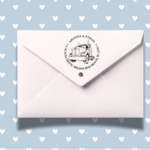 The Bandit Semi Truck Theme Self-inking Stamp