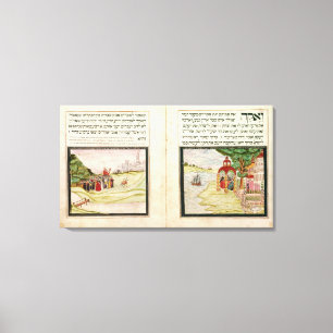 The Banishment of Hagar and Ishmael Canvas Print
