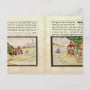 The Banishment of Hagar and Ishmael Postcard