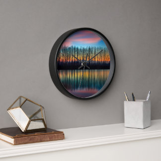 The Bank of the Po | Piedmont Italy Clock