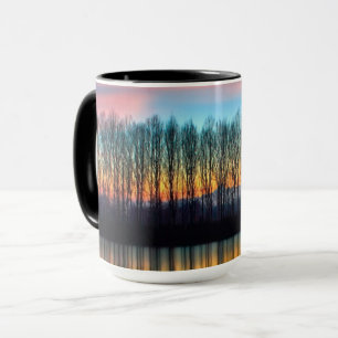 The Bank of the Po Piedmont Italy Mug