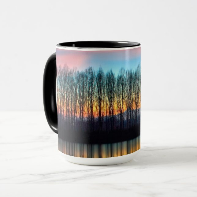 The Bank of the Po | Piedmont Italy Mug (Front Left)