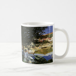 The Bank of the Seine, Bennecourt by Claude Monet Coffee Mug