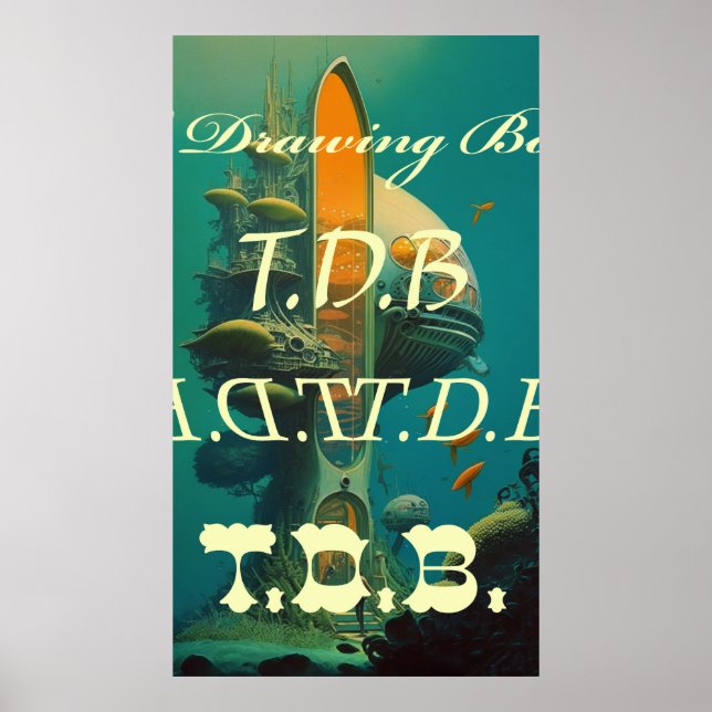 The Banks of Omega - Drawing Board Logos Ed. Poster (Front)