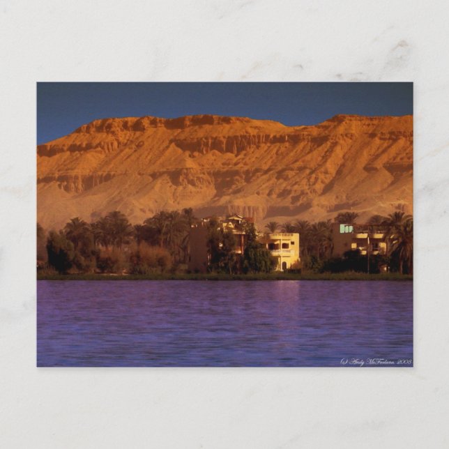 The Banks Of The Nile Postcard (Front)