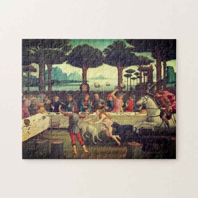 The Banquet in the Pine Forest Jigsaw Puzzle (Horizontal)