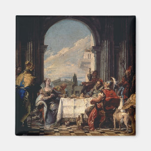 The Banquet of Anthony and Cleopatra, c.1744 (oil Magnet