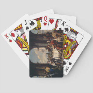 The Banquet of Anthony and Cleopatra, c.1744 (oil Playing Cards