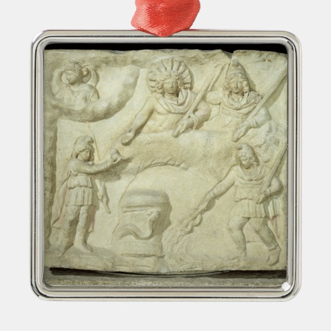 The Banquet of Mithras and the Sun Metal Tree Decoration (Front)