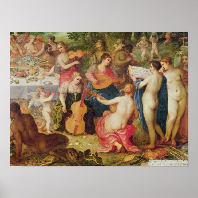 The Banquet of the Gods Poster (Front)