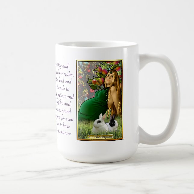 The Banx Tarot Empress Coffee Mug (Right)
