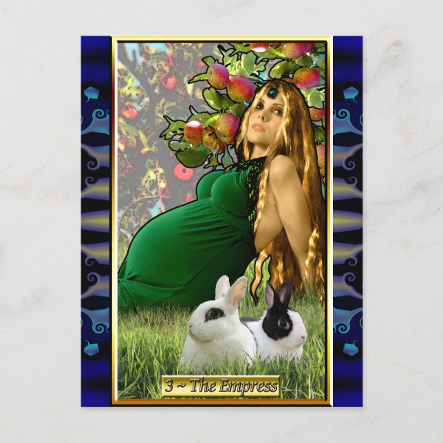 The Banx Tarot Empress Postcard (Front)