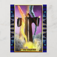 The Banx Tarot Magician Postcard