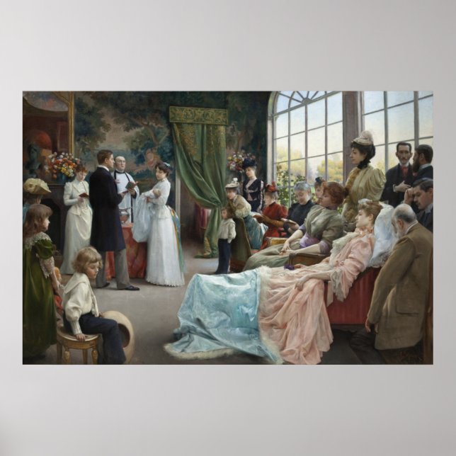 The Baptism, 1892 Poster (Front)