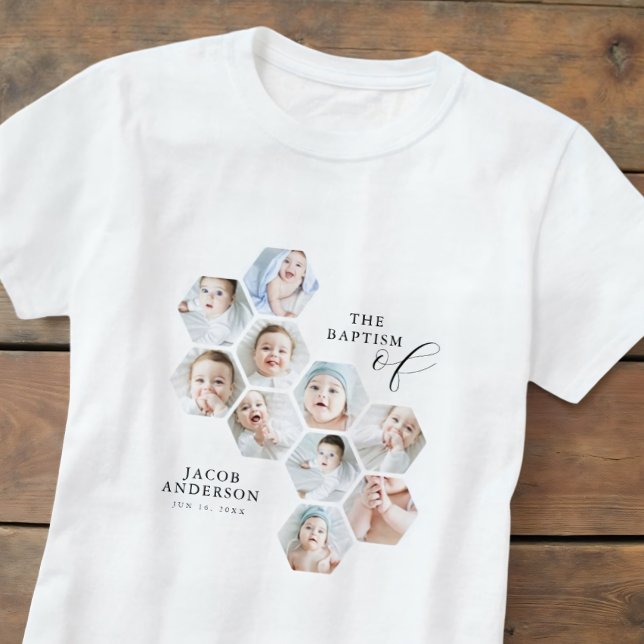 The Baptism  Modern 10 Photo Collage T-Shirt (Creator Uploaded)