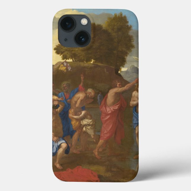 The Baptism of Christ, 1641-42 Case-Mate iPhone Case (Back)