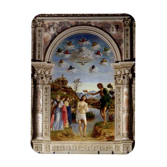 The Baptism of Christ 2 Magnet (Vertical)