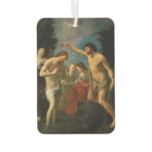 “The Baptism of Christ” art air freshner Car Air Freshener