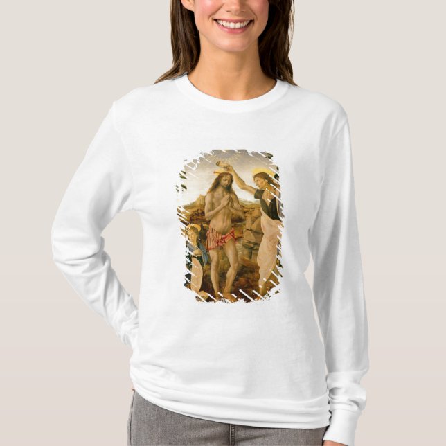 The Baptism of Christ by John the Baptist T-Shirt (Front)