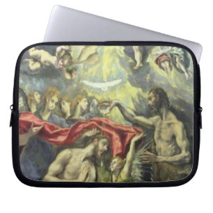The Baptism of Christ, c.1597 (oil on canvas) Laptop Sleeve