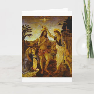 The Baptism of Christ Card
