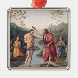 The Baptism of Christ Metal Tree Decoration