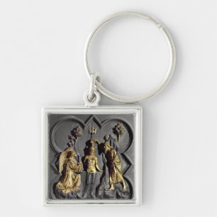 The Baptism of Christ, panel Key Ring