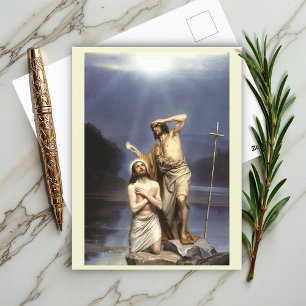 The Baptism of Christ Postcard