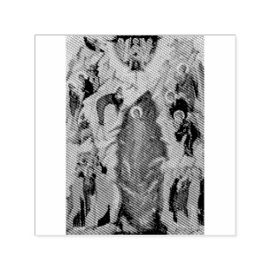 The Baptism of Jesus Christ Byzantine icon Self-inking Stamp