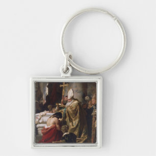 The Baptism of Vajk Key Ring